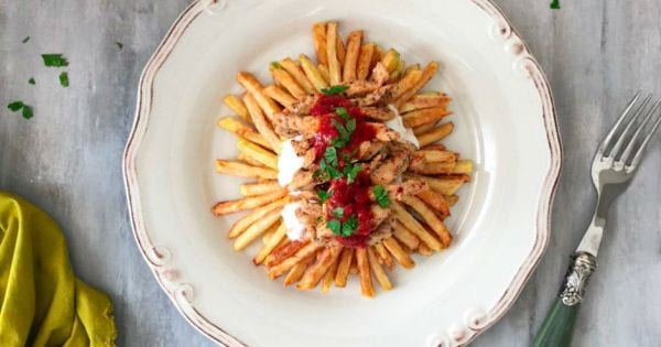 Tavuklu Çökertme Kebabı tarifi