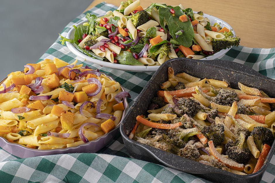 Bir Paket Makarnadan Üç Çeşit Makarna tarifi