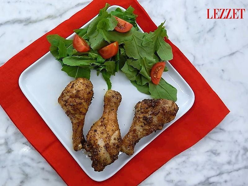 Air Fryer'da Tavuk Baget tarifi