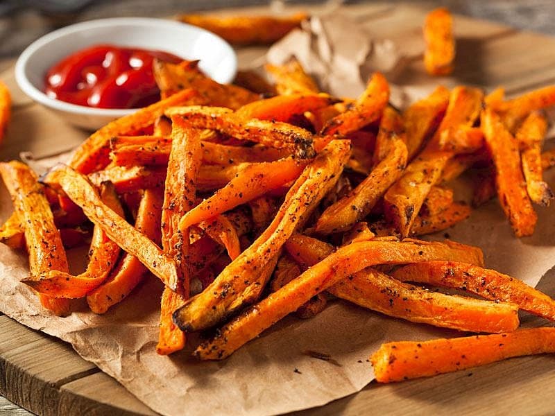 Airfryer’Da Tatlı Patates Kızartması