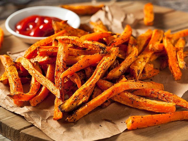 Airfryer’Da Tatlı Patates Kızartması tarifi